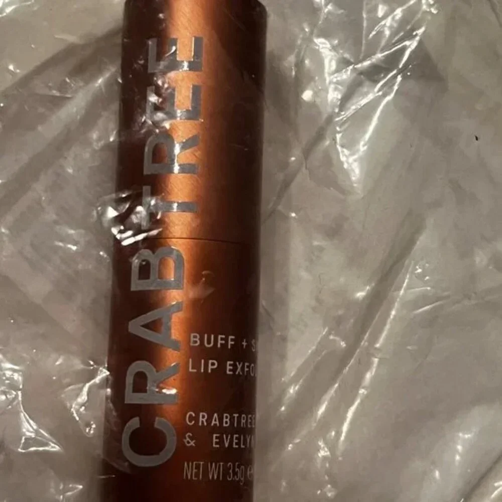 Lip Gloss and Exfoliator -‎ Buffs and Smooths - Crabtree & Evelyn - NEW (w/a/x)